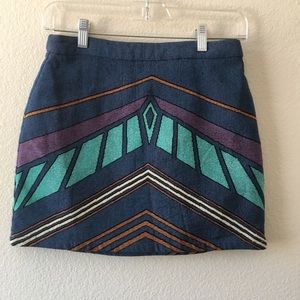 💛💛 4/$25 TOPSHOP bold print mini skirt us 4